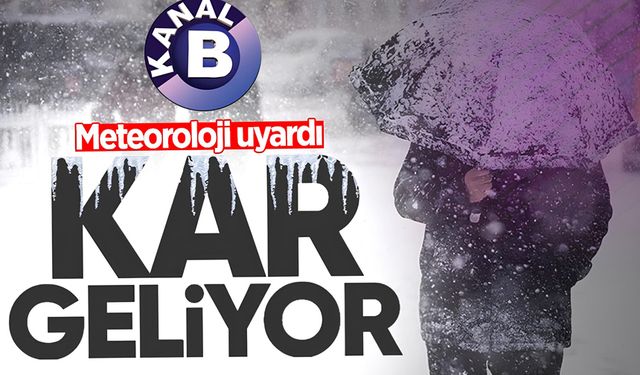 Meteoroloji uyardı: Zonguldak donacak, kar yağışı etkisi altında kalacak!