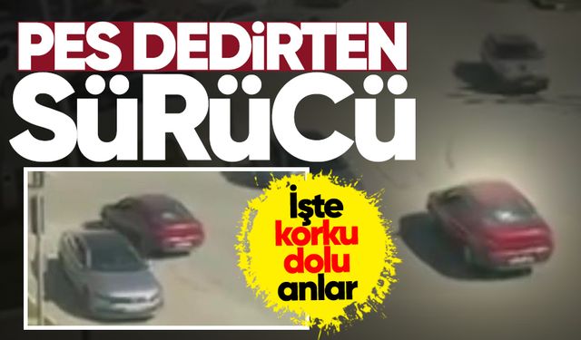 Pes dedirten olay: Ters yönden böyle ilerledi!