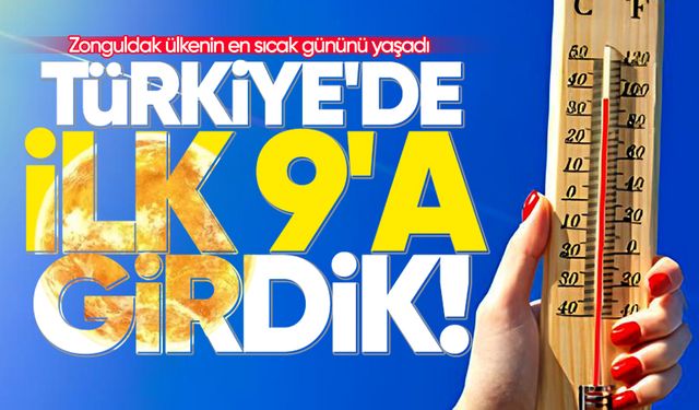 Zonguldak ülkenin en sıcak gününü yaşadı: Türkiye'de ilk 9'a girdik!
