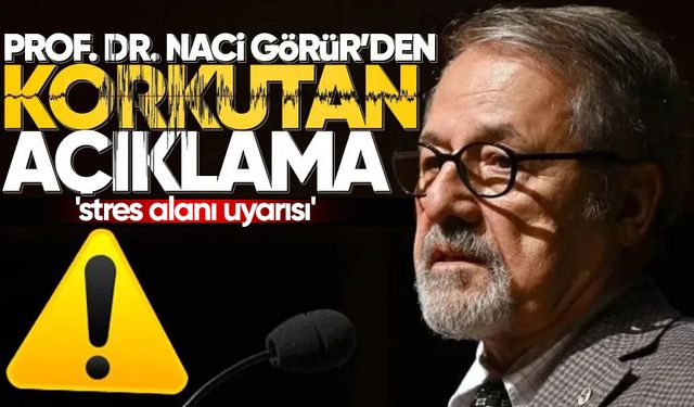 Naci Görür'den İstanbul depremleri için 'stres alanı uyarısı'