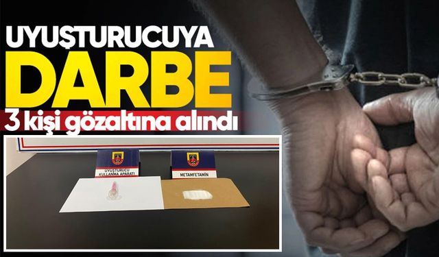 Uyuşturucu operasyonlarında 3 kişi yakalandı