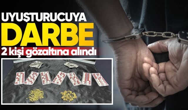Uyuşturucu operasyonunda 2 kişi gözaltına alındı