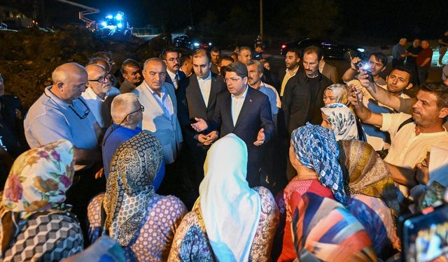 Yılmaz Tunç’tan Bartın’daki yangın sonrası geçmiş olsun ziyareti
