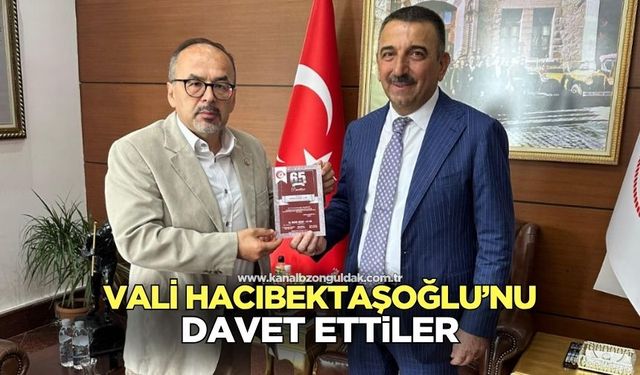 Avrupa Zonguldaklılar Derneği  Zonguldak Valisi Hacıbektaşoğlu'nu ziyaret etti