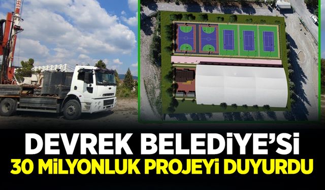 30 Milyon TL'lik Spor Kompleksi çalışmaları başladı