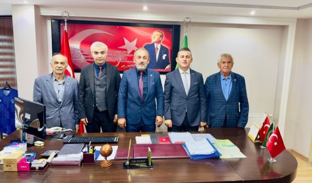 Ziraat Odası Başkanlığına iade-i ziyaret