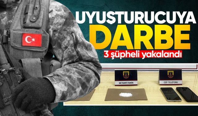 Uyuşturucu operasyonu: 3 şüpheli yakalandı