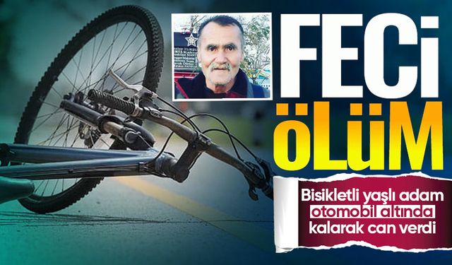 Çaycuma'da feci kaza: Bisikletli yaşlı adam otomobil altında kalarak can verdi