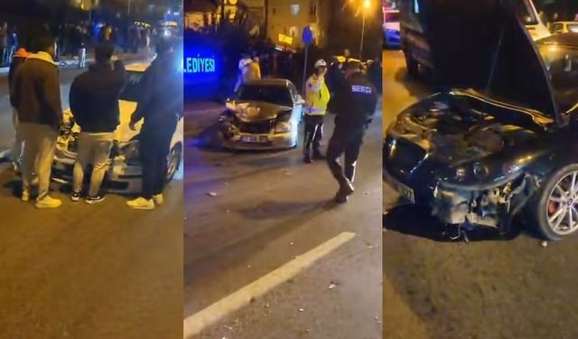 Ereğli'de zincirleme kaza: 3 Yaralı!