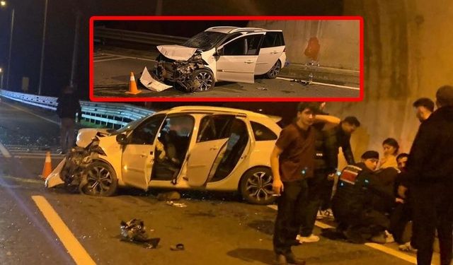 Feci kaza: Aynı aileden 4 kişi yaralandı!