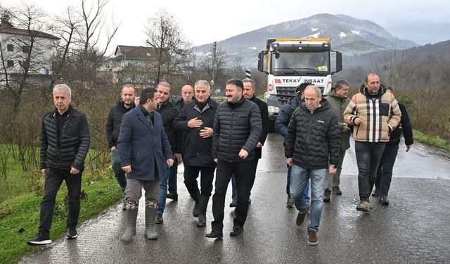 Milletvekili Bozkurt ve DSİ Bölge Müdürü Ereğli, Alaplı ve Gülüç’te Köprüleri İnceledi