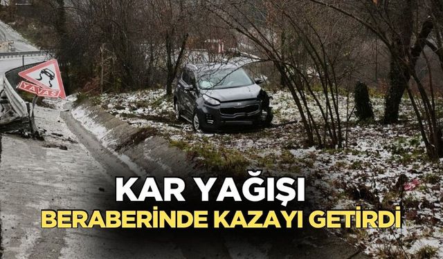 Ereğli yolunda kaza: 2 kişi yaralandı