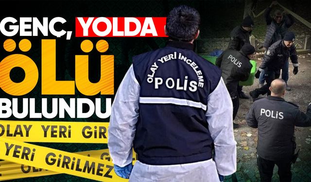 Türkmenistan uyruklu genç yolda ölü bulundu