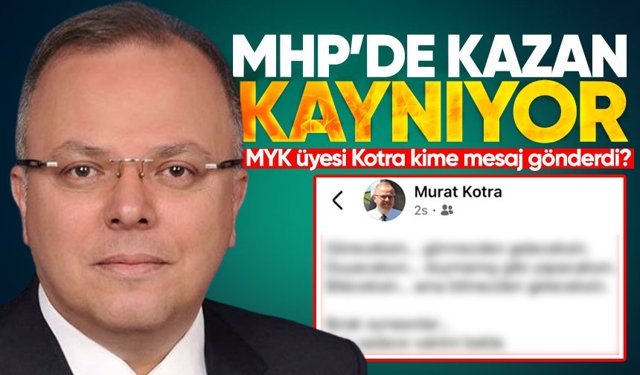 Murat Kotra’nın paylaşımı Zonguldak teşkilatına bir mesaj mı?
