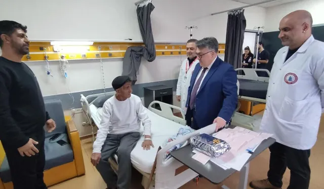 Rektör Özölçer'den BEUN hastanesine ziyaret