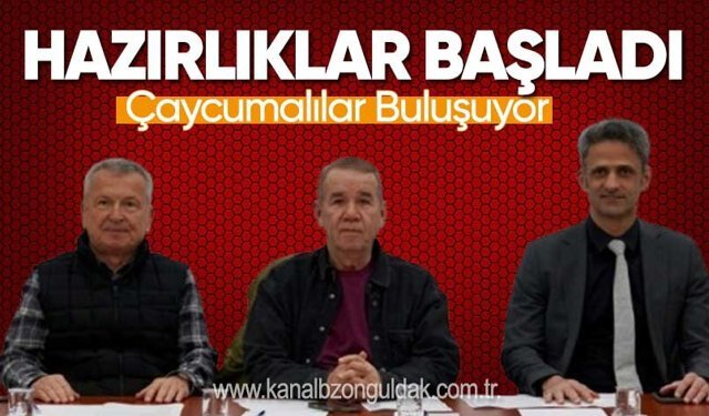 Çaycumalılar Buluşuyor İçin Hazırlıklar Başladı