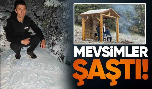 Komşunun Zirveleri Beyaza Büründü