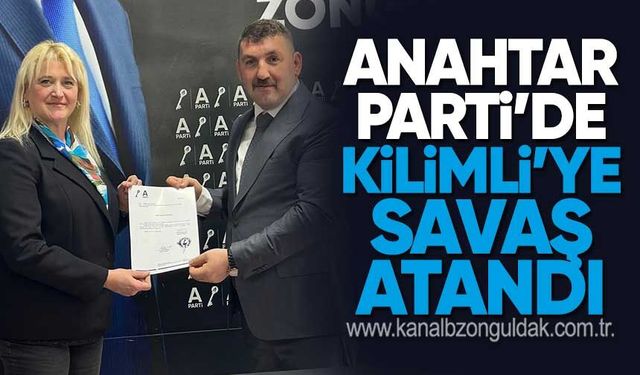 Anahtar Parti’de Kilimli İlçe Başkanlığına Yeni Atama