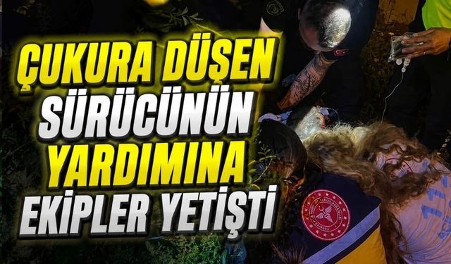 Kozlu'da kaza: Ekipler yaralıyı kurtarmak için seferber oldu
