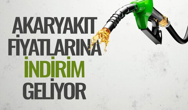 Akaryakıta büyük indirim geliyor
