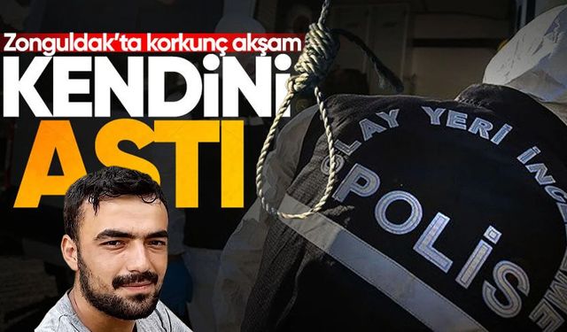 35 yaşındaki Mehmet Cebeci evinde asılı halde bulundu