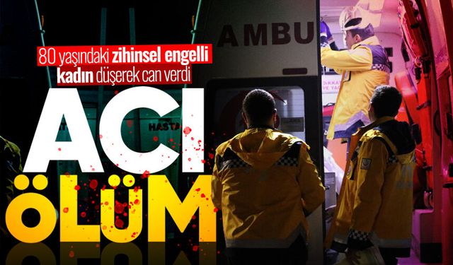 Çaycuma'da 80 yaşındaki zihinsel engelli yaşlı kadının acı ölümü