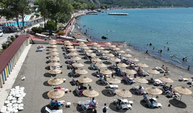 Yoğun talep sonrası Barış Plajı'na 300 kişilik yeni alan