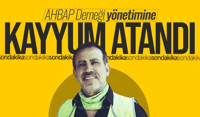 AHBAP Derneği yönetimine kayyum atandı