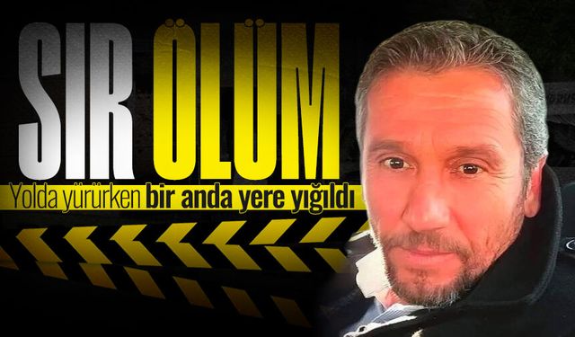 Kozlu'da sır ölüm: Yolda yürürken bir anda yere yığıldı