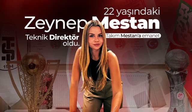 Türk futbolunda tarihi imza! Takımı 22 yaşındaki kadın çalıştıracak