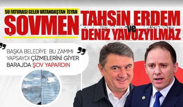 "Su faturası gelen vatandaştan Erdem ve Yavuzyılmaz'a tepki: 'Allah bu şovmenlerden Zonguldak'ı kurtarsın!'"
