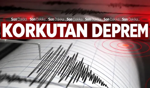 Marmara’da deprem oldu!
