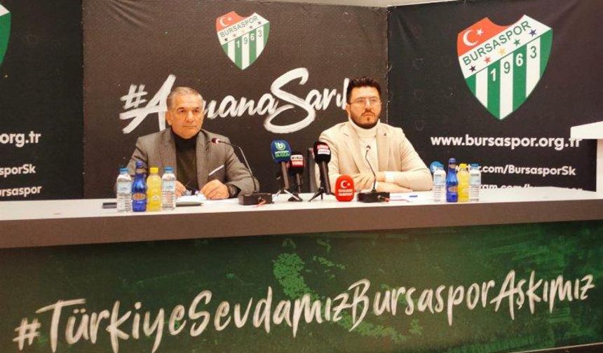 Bursaspor'dan dava açıklaması