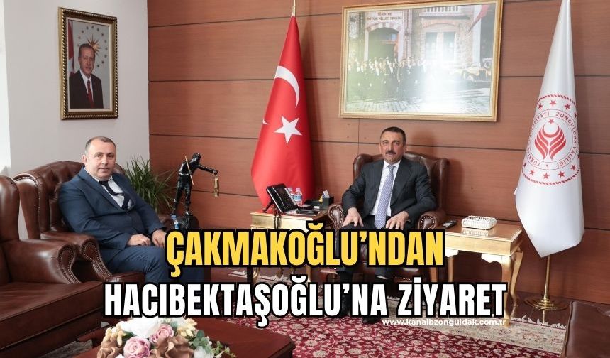 Başkan Çakmakoğlu'ndan Vali Hacıbektaşoğlu'na ziyaret
