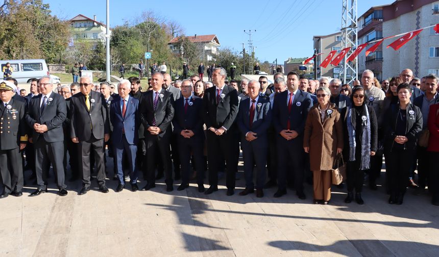 Kömürü bulan Uzunmehmet, törenle anıldı