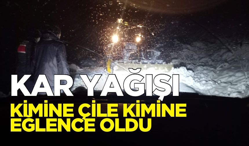 Kimi yolda kaldı, kimi müzik açıp oynadı