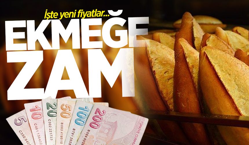 Zonguldak güne zamla uyandı: Ekmeğe büyük zam! İşte yeni fiyatlar...