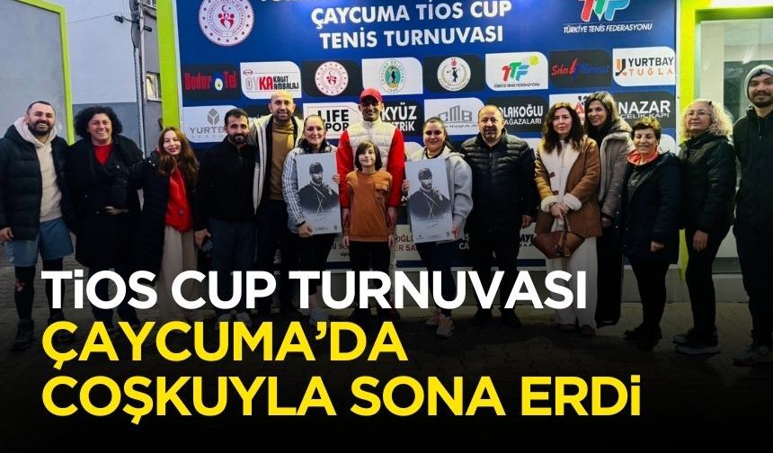 Tios Cup Turnuvası Çaycuma’da coşkuyla sona erdi