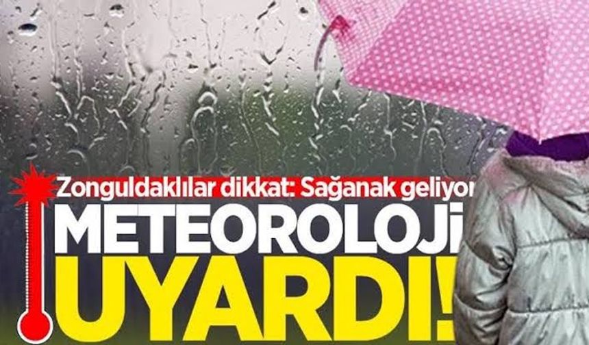 Meteoroloji uyardı: Sağanak yağış geliyor!