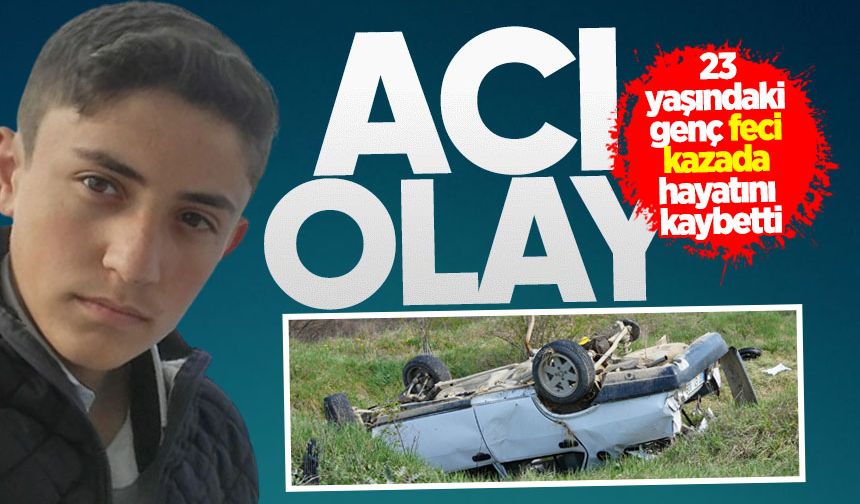 Tofaş hurdaya döndü, 23 yaşındaki genç hayatını kaybetti
