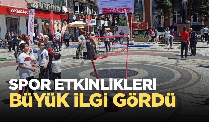 Devrek’te düzenlenen spor etkinlikleri büyük ilgi gördü