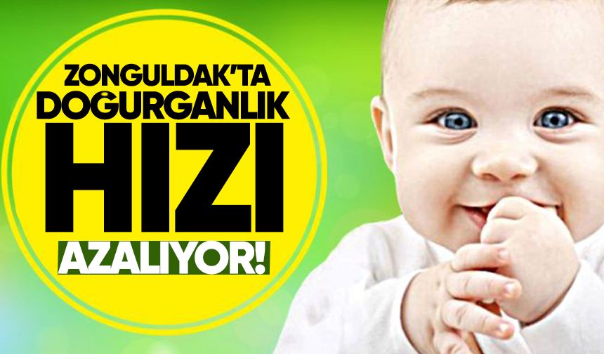 Zonguldak’ta doğurganlık hızı azalıyor; 2024’te doğan bebek sayısı 4 bin 90 oldu