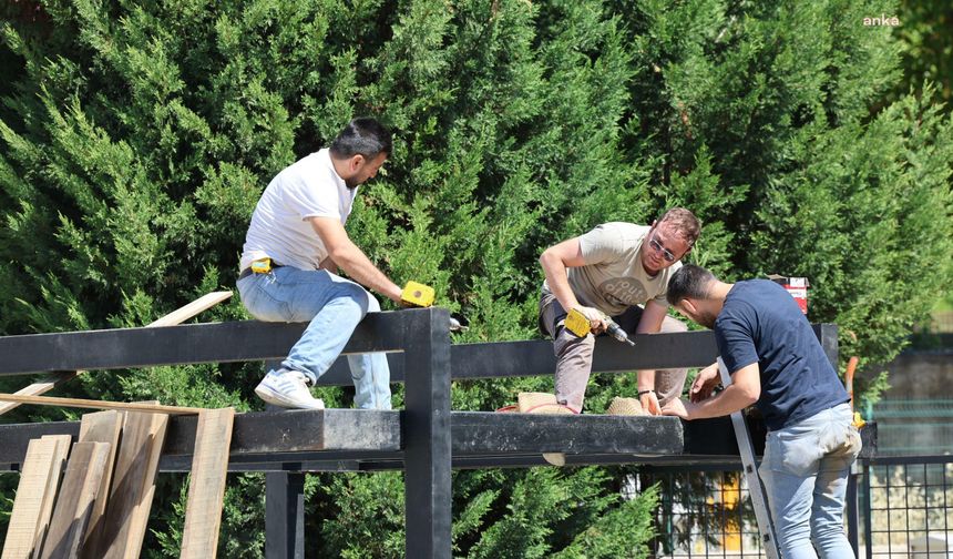 Safranbolu Belediyesi, İbrahim Gümüşsuyu Parkı’nı yeniliyor