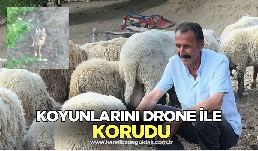Kurt saldırısı dronla önlendi