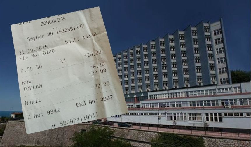 Zonguldak’ta Hastane Kantinlerinde Su 20 TL: Şikâyetler Artıyor, Denetim Nerede?