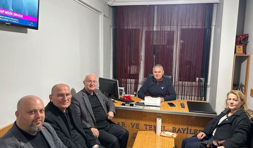 İYİ Parti’den Bakkallar ve Tekel Bayileri Odası’na Ziyaret