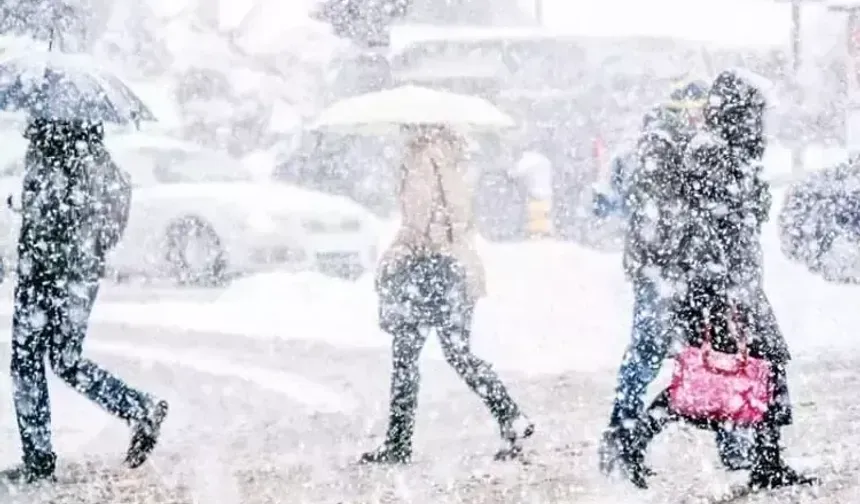 Türkiye'ye kar geliyor! Lapa lapa yağacak...