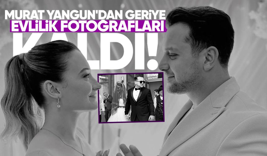 Bıçaklanarak öldürülen Murat Yangun'dan geriye evlilik fotoğrafları kaldı