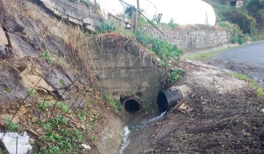 Su kanalları ve yağmurlama hatları açık tutuluyor