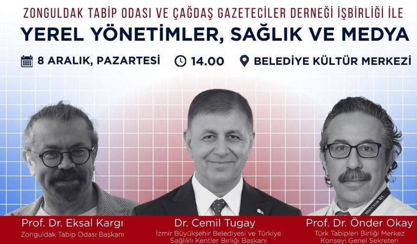 Zonguldak’ta düzenlenecek panele: İzmir Büyükşehir Belediye Başkanı Cemil Tugay gelecek!